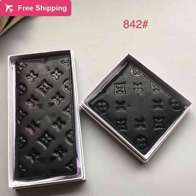 

Wallets Luxury design M62901 842 short card wallet men women's pocket Real pack Leather zipper MULTIPLE SLENDER coin Purse AMERIGO MA