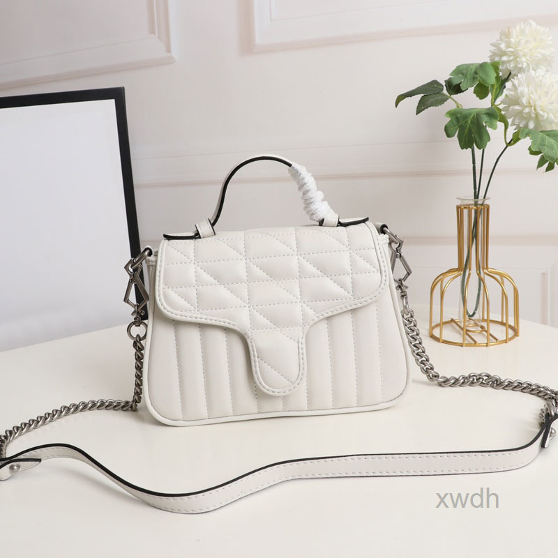 

Evening Bags Marmont Classic Quilting Handbag Crossbody Bag Women Retro Messenger Shoulder Bags Genuine Leather G Handbags Purse High Quali