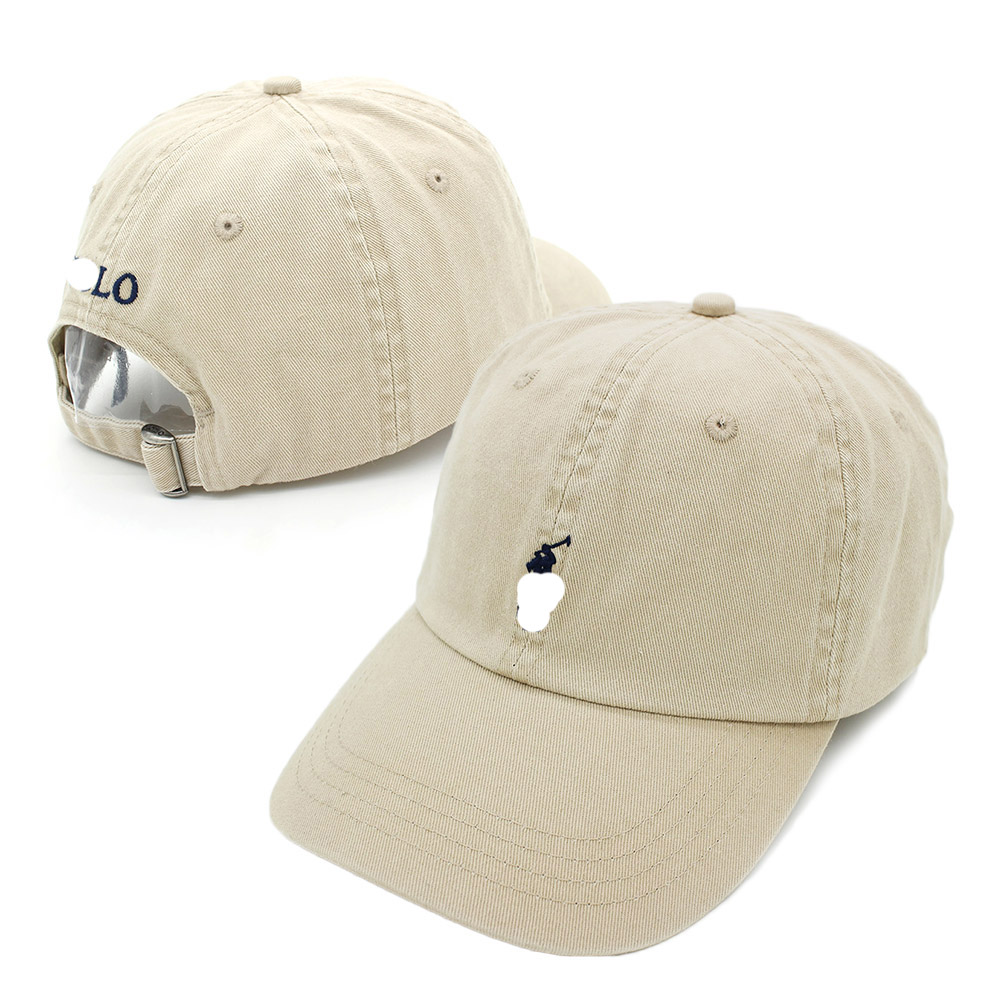 

5 Pieces Baseball Cap Classic Khaki Nubuck Adjustable Sports Beige Small Pony Embroidered Bear Unisex Outdoor Cotton New With Tag For Wholesale