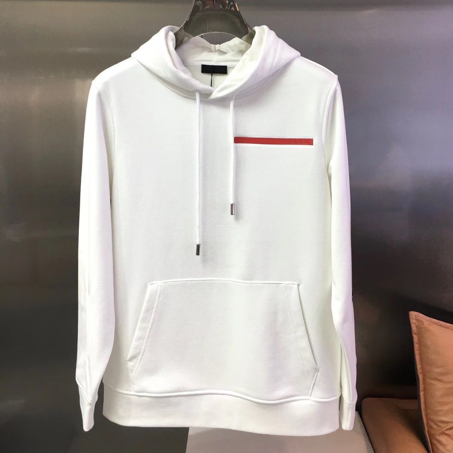 

22 Hoodies pullover sweatshirts mens hoodie prada long sleeve hooded Pattern Letters Stripre Sweatshirt Loose XXL XXXL fashion style prads, Hi