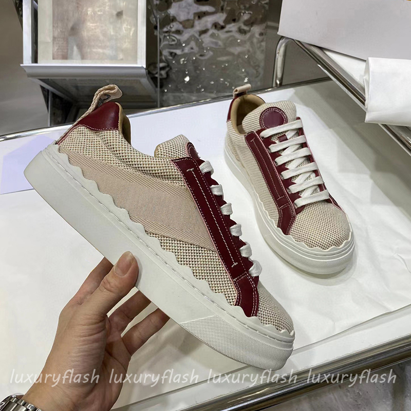 

Fashion Women Casual Shoes Designer Canvas Sneakers Flat Ribbon Shoe Comfortable Breathable 2023 Trend School Ladies Luxury Sneaker, Make up difference