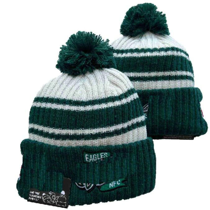 

Philadelphia Beanie Cap Wool Warm Sport Knit Hat Football Striped Sideline USA College Cuffed Pom Hats Men Women Bonnet Beanie Skull Caps A1, 21