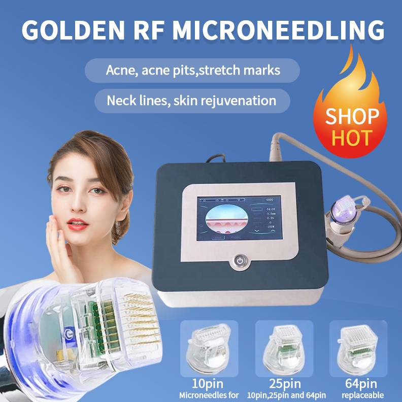 

2023 Rf Equipment Wrinkle Remover Micro Needling Fractional Microneedling Face Lift Anti-Aging Machine For Salon Or Home Us