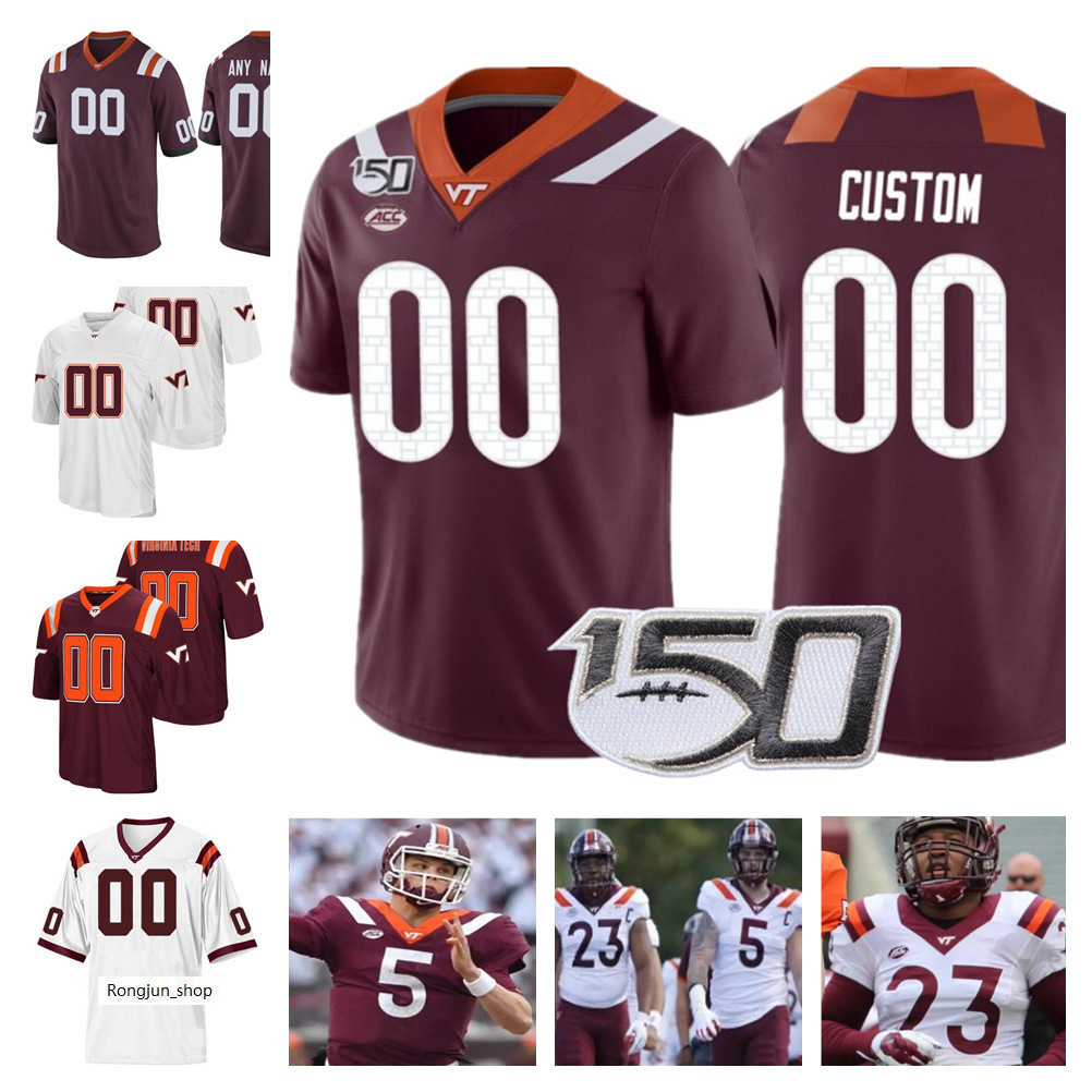 

Jersey VIRGINIA TECH HOKIES College 11 Tre Turner Football 3 Braxton Burmeister 5 Raheem Blackshear 45 TyJuan Garbutt 34 Tink Boyd Custom, Colour 7