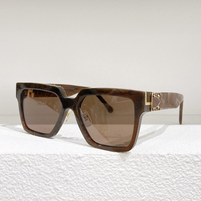 

Sun glasses 1.1 Million Sunglasses Mens Womens designer Spring Summer Collection Classic Gradient Inkjet Design Deep Bevel S-lock Hinged Monogram avant