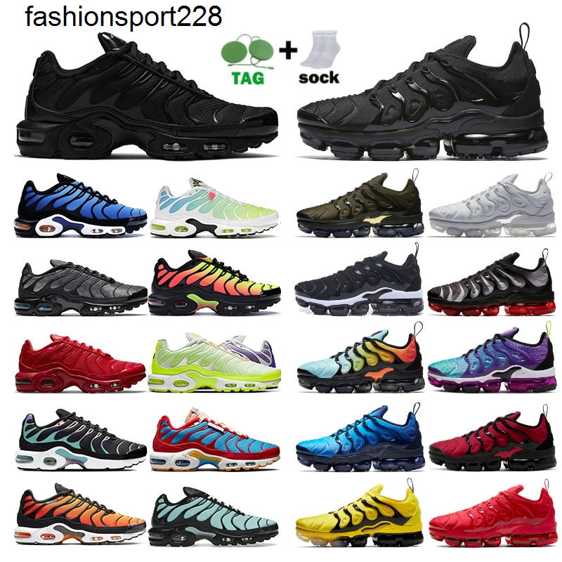 

Shoes Dress Tn plus Running shoes For Man women Triple Black White Pink Rise University Blue Neon Green Hyper Pastel blue Oreo mens trainers