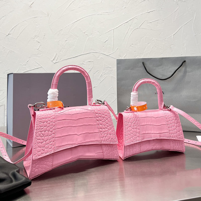 

Luxury Bags Designer Hourglass XS Handbags Brand Leather Shoulder Bag Black Cross Body Fashion Women Purse Tote Bags Wholesale Totes Backpacks, C1