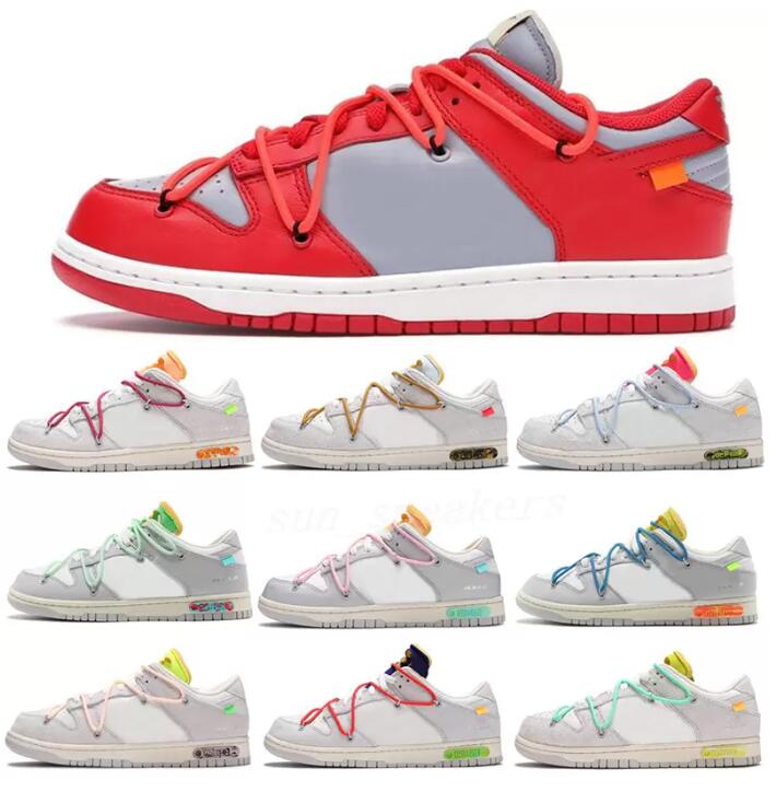 

2022 Designers Dunksb Casual Shoes SBdunk Dear Summer Lot 1 05 Of 50 Collection Pine Orange Green SB DunKES Low White OW The 50 TS Trainer, 12