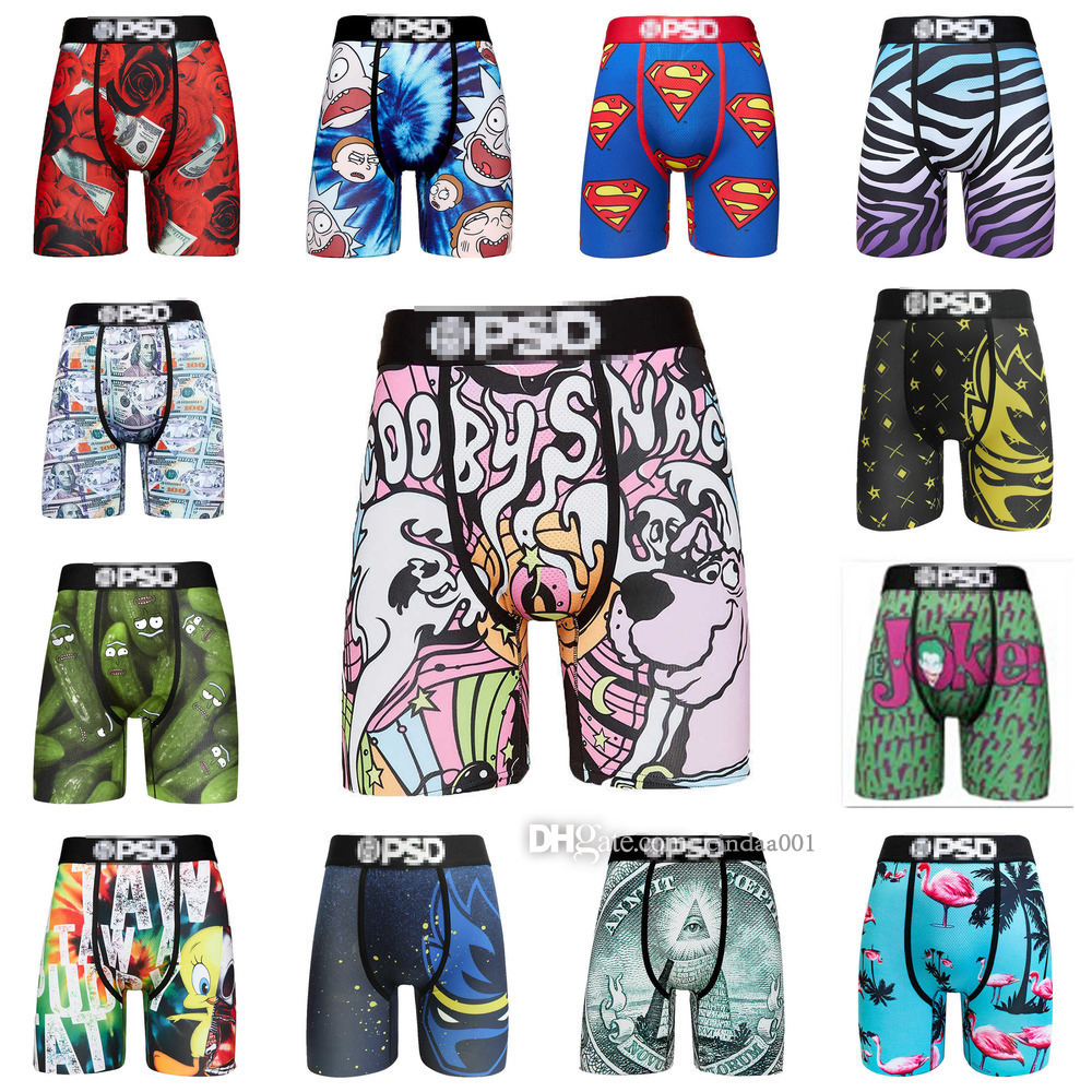 

Mens Underpants Sexy Ice Silk Quick Dry Boxers Breathable Shorts Short Pants With Package Branded Male 32 Stlyes -XXL, P21