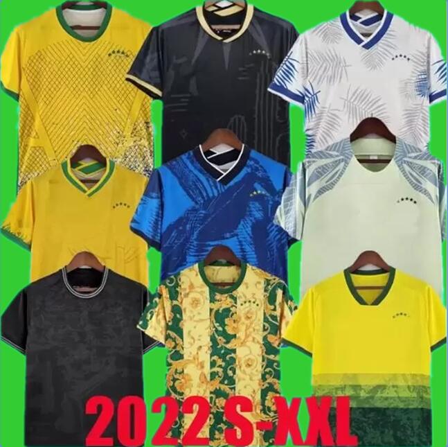 

concept classic 2022 2023 bRAZILS soccer jersey PAQUETA COUTINHO football shirts FIRMINO brasil Camiseta de futbol 22 23 MARQUINHOS VINI JR ANTONY SILVA DANI ALVES