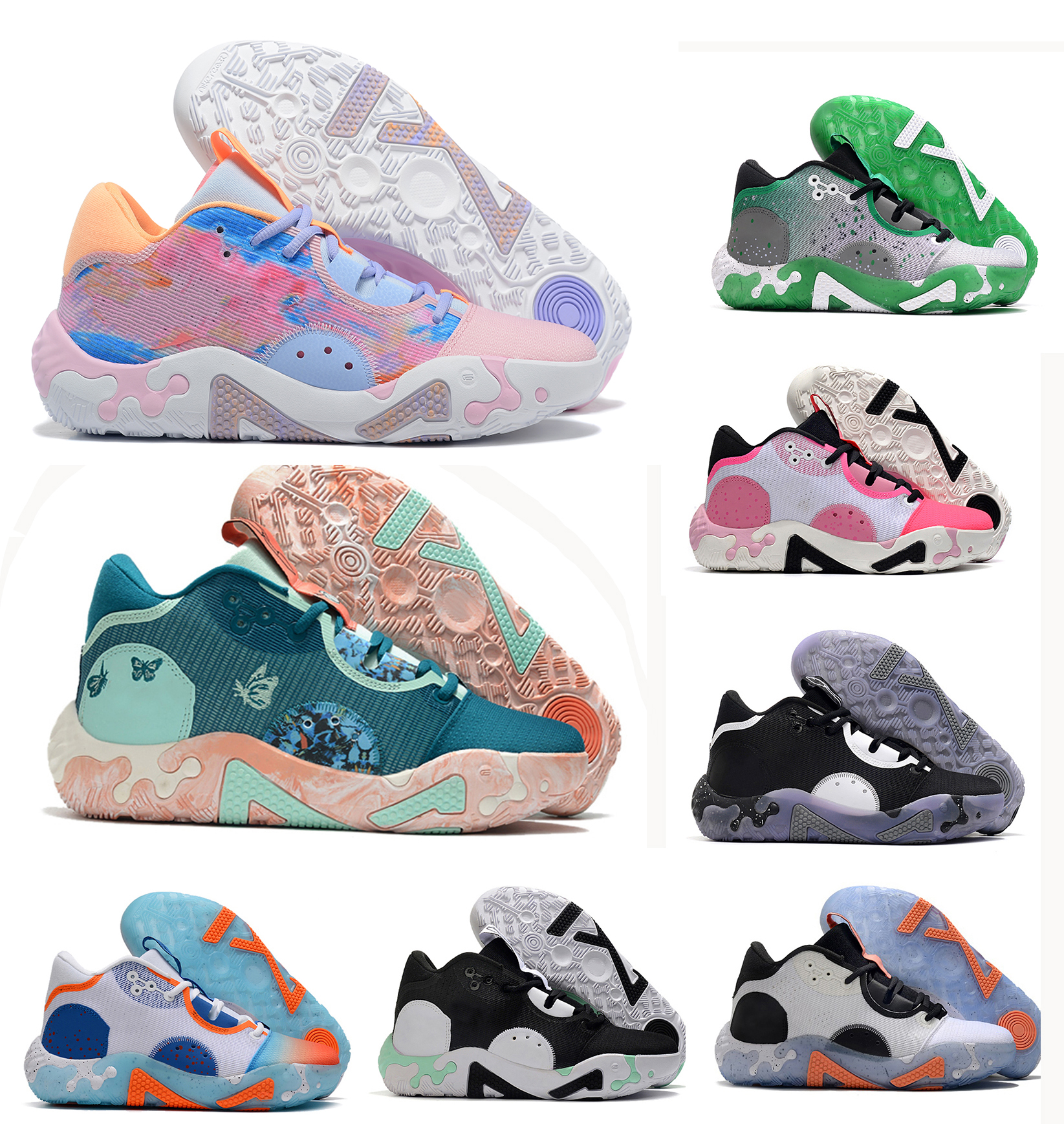 

men PG 6 3 Champions Basketball Shoes Sports 2022 Training sneakers sportswear popular boot for gym Shock absorbing 3S 6S, Pay for box