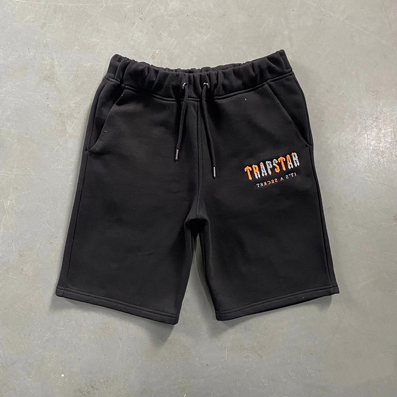 

Women Men's Men T Trapstar Shirts T-shirts Summer Outfit Orange Grey Towel Embroidery Short Sleeve Couple Top Tee Set ZLAD