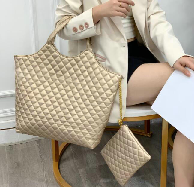 

Designers Diamond plaid 2pcs/set Classic Shoulder Bags Luxurys Bags Womens Designer Handbags Ladies Composite PU Leather Clutch purse, Black