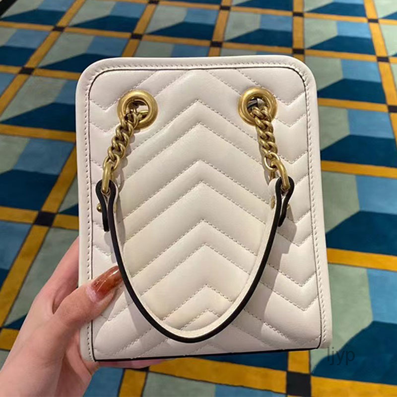 

Evening Bags Mini Totes Purse Crossbody Bag Classic Letter Print Chain Handbags Women Leather Shoulder Bags Phone Pocket Metal Hardware Cross Body Handbag Wallet