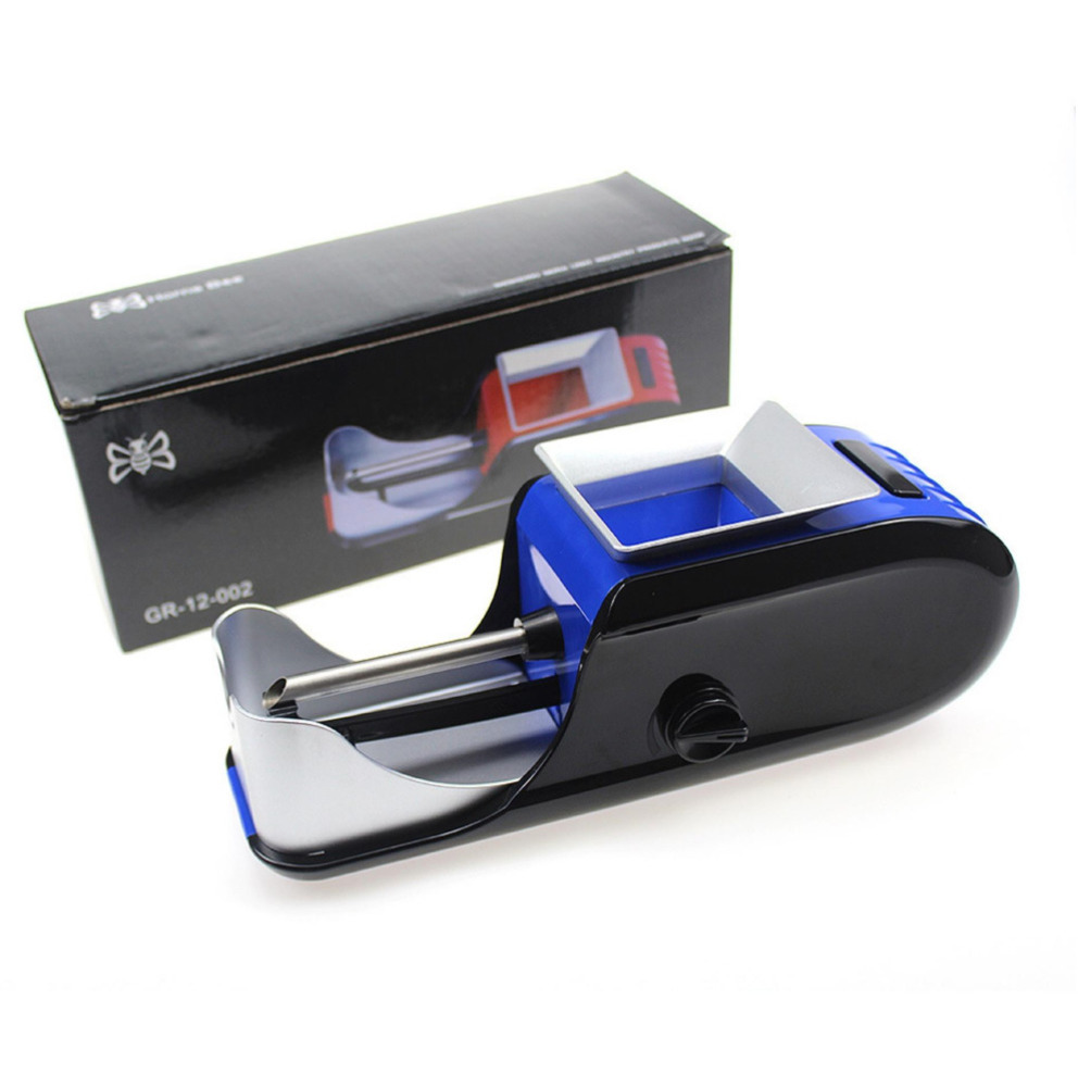 

Automatic Electric Cigarette smoking accessories Injector Rolling Machine Tobacco Maker Roller Electronic Grinder Crusher Dry Herb Vaporizer one set