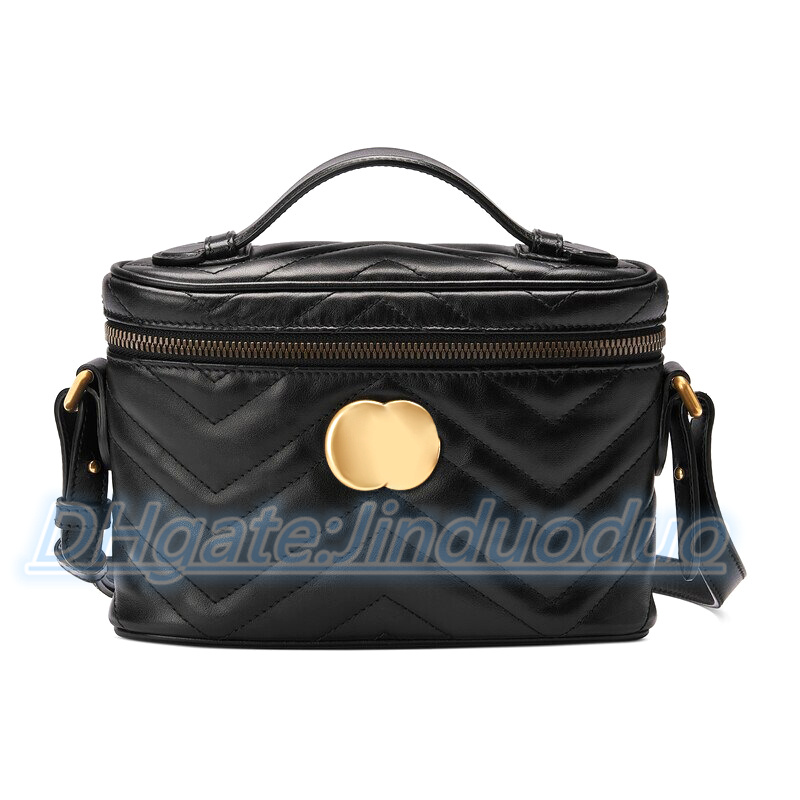 

7A quality Classic Mini Marmont latest bag Designers mens wallets shoulder leather Luxury totes make up women's gift brand fashion handbags crossbody clutch bags, Box