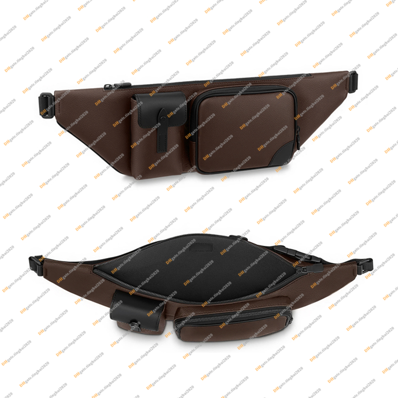 

Men Fashion Casual Designe Luxury Bumbag Waist Bag Cross body Messenger Bag Shoulder Bags High Quality TOP 5A M45337 Handbag Purse Pouch KHSI, Size : 50 x 15.5 x 4 cm