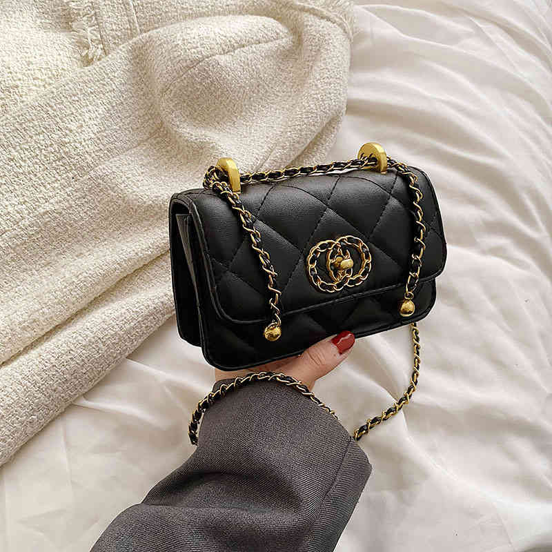 

Bags 28% OFF High Quality Trendy Women's Bags2023 Hot Fashion Bags Women Rhombic Square Simple, Black large size