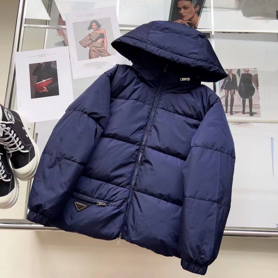 

Womens Jackets Fashion Parkas Down Coat 22FW Classica Hooded Jacket Casual Zippers Windbreaker Warm Simple Zipper Pockets Outwear Coat, Make up for difference