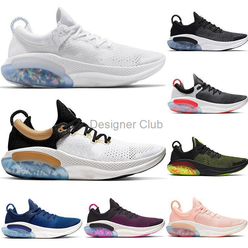 

Outdoor Fashion Joyride Run FK Knit Running Mens Womens Shoes Purple SUNSET TINT Black Red Grey Pink Oreo Wholesale Brand White Sneakers, Customize