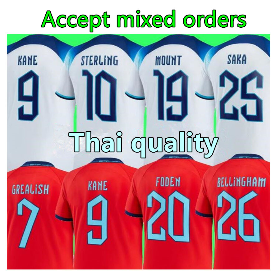 

2022 23 MEAD soccer jersey KANE STERLING RASHFORD SANCHO GREALISH MOUNT FODEN SAKA national football shirt