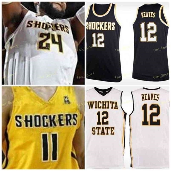 Sj College ita State Shockers Basketball Jersey 15 Brycen Bush 21 Jaime Echenique 22 Chance Moore 23 Teddy Allen Custom Stitched