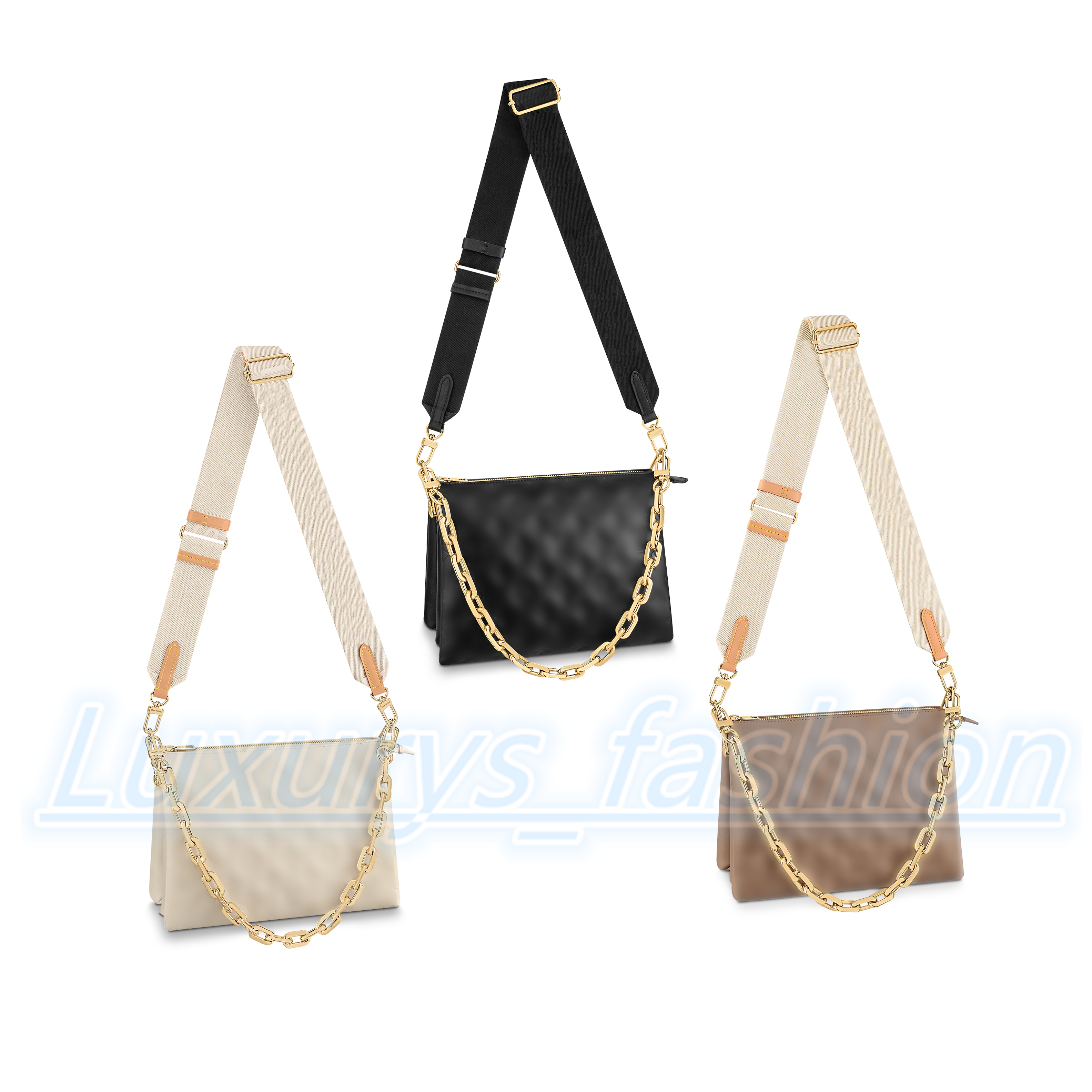 

Luxurys Designers quality Clutch Bags Cross Body corium Wallets Key Genuine Leather handbags Holder wallet handbag zipper Cois fashion city Pocket strap flap sling, Carton