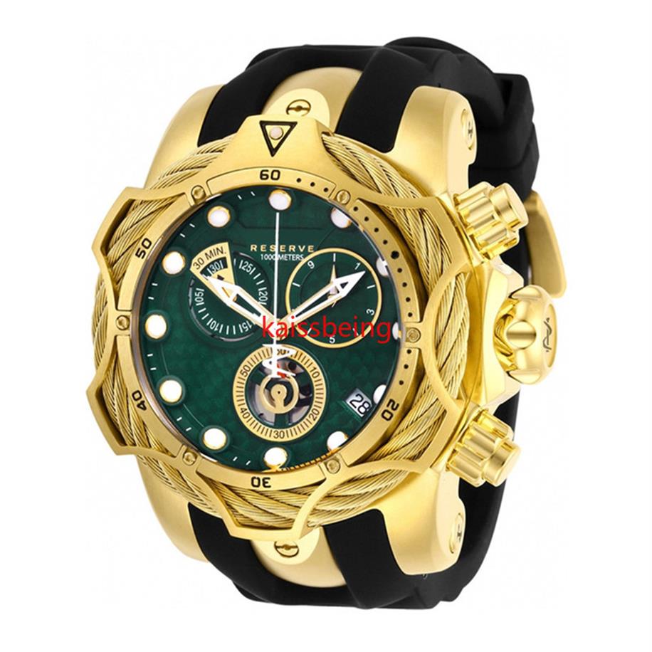 

Reserve Venom Top Brand Luxury Quality Men Watch Undefeated Luminous Invicto Reloj De Hombre For Drop3190