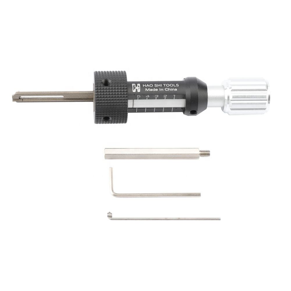 

Locksmith Supplies HAOSHI Mul-T-Lock 5pins-R 5pins-L 7pins-R Decoder and Lock Pick Tool