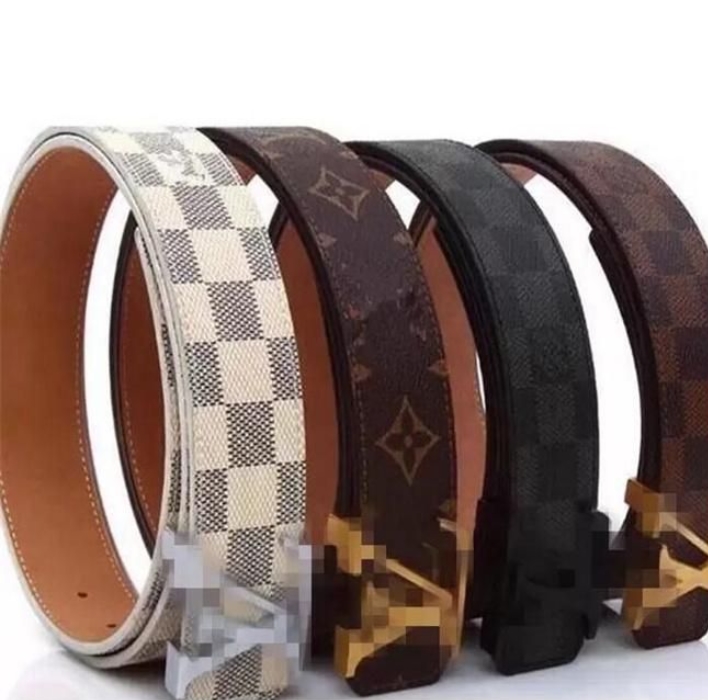 

2022 High quality womens belt mens belts inlaid diamond pearl bronze metal buckle sports leisure fashion women Waistband free delivery Width3.8cm with boxssss, Belts+box