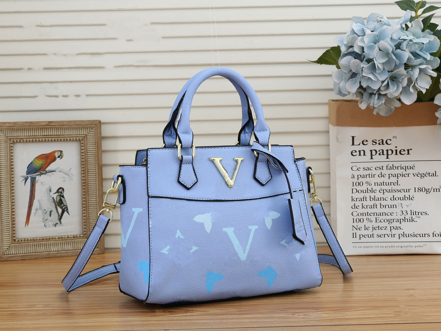 

LQ Top Qualit New wallet Fashion Bag Pu Leather Brown flower Handbags Women Shoulder Bags Handbag Lady Tote Messenger 7991, Extra freight