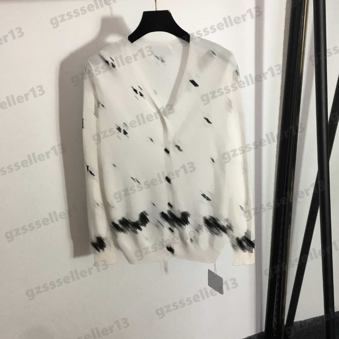 

Designer Cardigan Womens Sweater H Letter Carriage Pattern Print Women Sweaters Fashion Brand V-Neck Long Sleeve Wool Knit Cardigans Jackets 0912