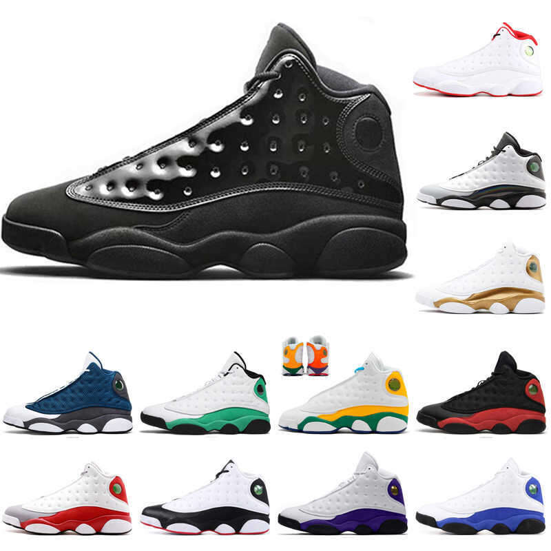 

13s Basketball Shoes Men Women 13 Gold Glitter Hyper Royal Soar Green Pink Trainers Sports SneakersO1OX, Lucky green