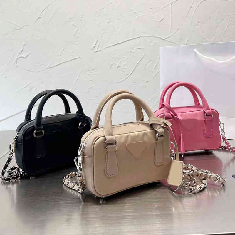 

Prads totes designer handbag women bag Handbags Prade the Tote bags Luxuries designers womens crossbody Handbag Shoulder 7A high quality purses wallet XKO1, Black-leather