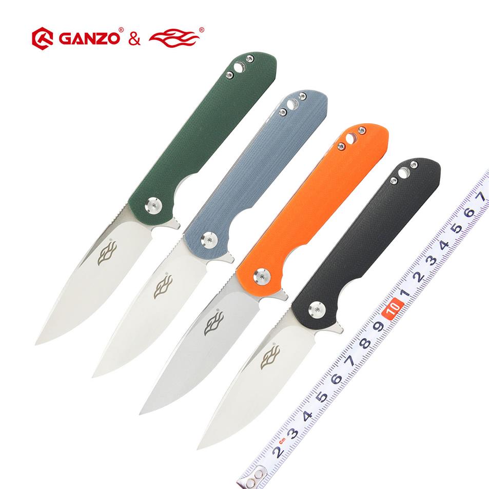 

Firebird Ganzo FBknife FH41S 60HRC D2 blade G10 Handle Folding knife Survival Camping Pocket Knife tactical edc outdoor tool259k