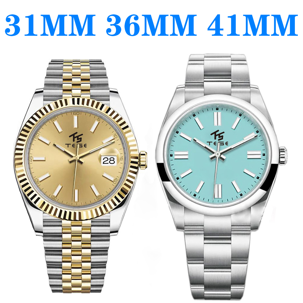 

High end LadieS Men s Quality Fashion Watch Sports Automatic Movement Business Luminous 316L Stainless Steel Waterproof Diving DATE Womens 41MM Luxur Watches 41MM, As shown