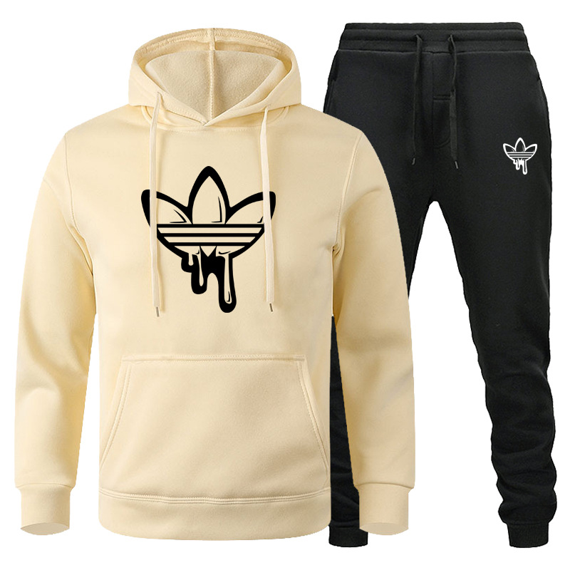 

2023 Mens Womens Clothes Brand Designers Tracksuits Sweatshirts Suits Men Tech Fleece Sweat Coats Jackets Hoodies Pants Banana, Beige 1