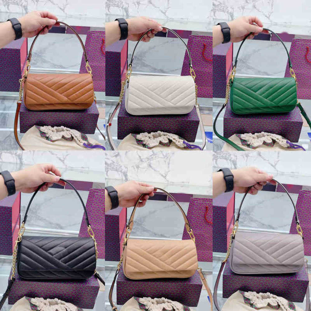 Designer Luxury Women Sac Tory Hands Hands TB Fashion Incliné Sac à bandoulirs Poursiers polyvalents Tories Burchs Totes de grande capacité Porte