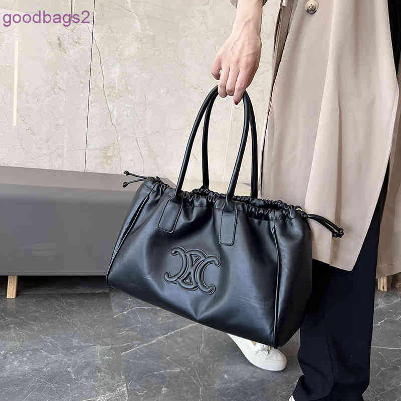 Bagss Celins Triumphal arch new women's bag one shoulder foreign style versatile Hand Tote Bags Drawstring large capacity shopping