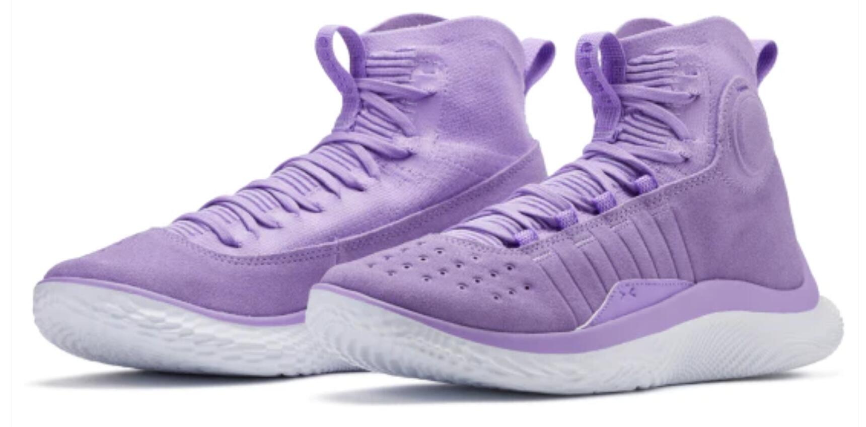 

2022 Stephen Currys 4 Flotro champion Vivid Lilac men women Basketball Shoes for sale Sport Shoe Trainner Sneakers US5-US12