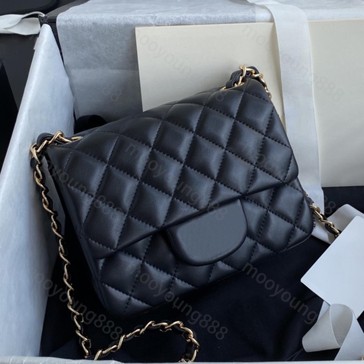 

10A Top Tier Quality Women Quilted Flap Bag Luxury Designers Diamond Lattice Bag Classic Real Leather Purse Hangbags Crossbody Shoulder Black Gold Chain Clutch Box, Upload pics to contact us