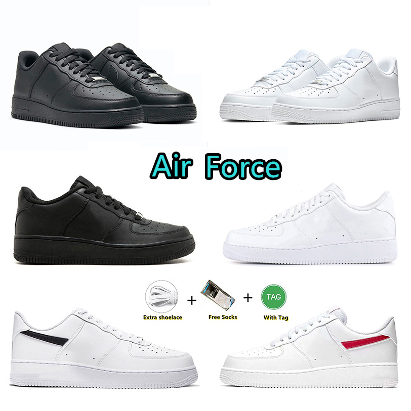 

Designer Running Shoes airforces Black airforce1 White airforce one Trainers shoes Classical sneakers for Men and Women, Pay for max