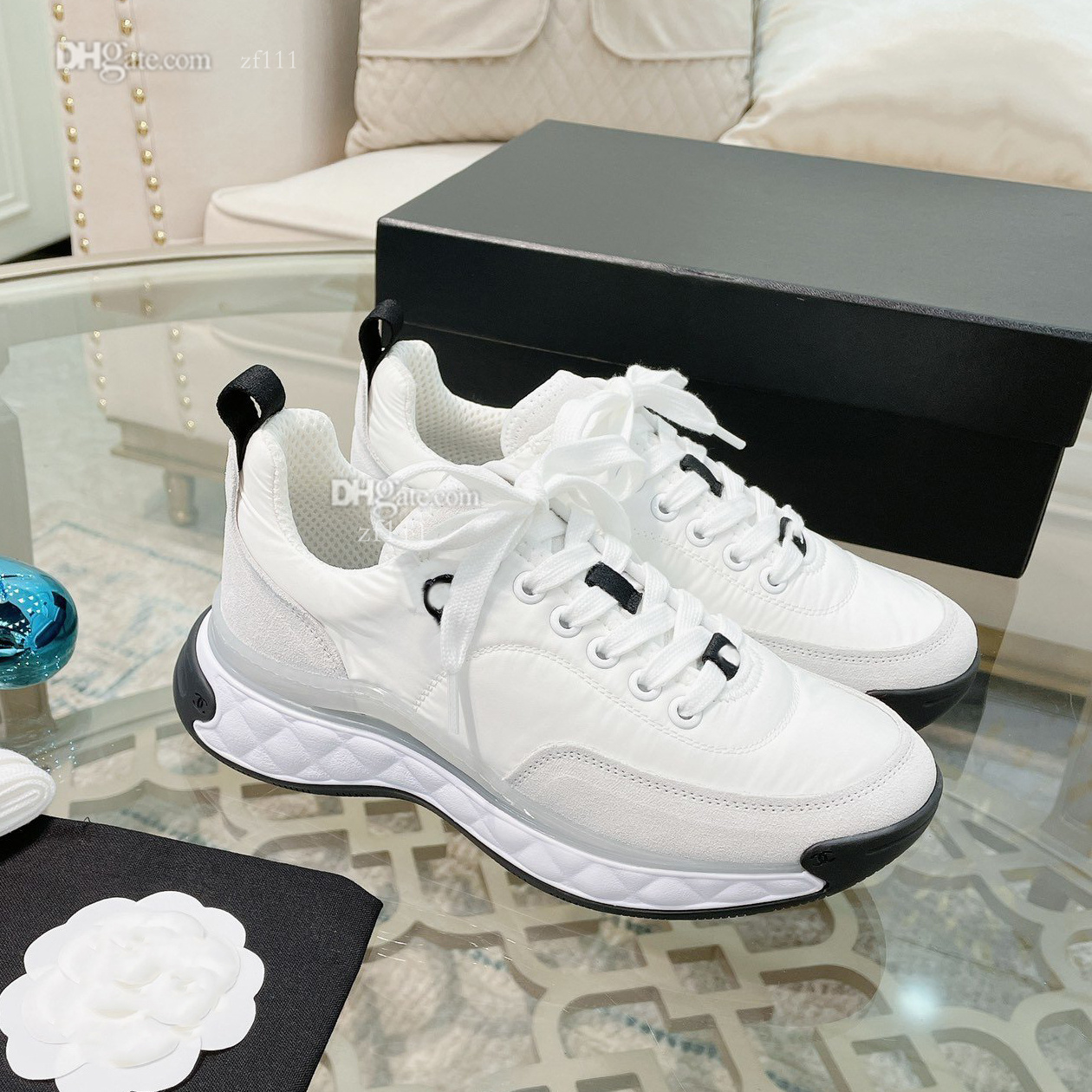 

Designer CC Cycling Footwear Luxury Outdoor Sneakers Sports Shoes Men Women Running Channel Trainer fgcvdd, With logo