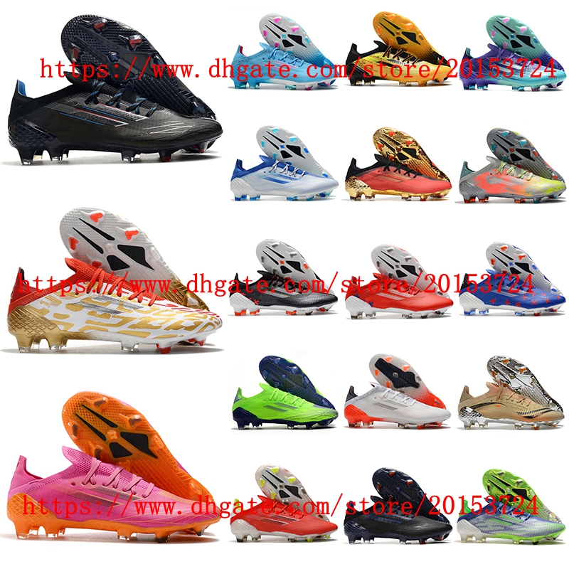

Mens Soccer shoes X SPEEDFLOW.1 FG Cleats outdoor scarpe calcio Crampons de Football Boots designers, As picture 9