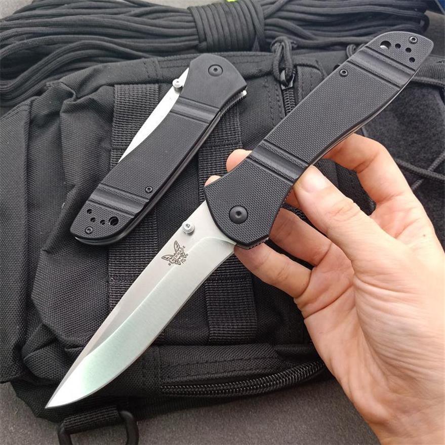 

BENCHMADE BM 710 AXIS McHenry'Williams Folding Knife D2 Blade G10 Handle Outdoor Camping EDC Tool 581 535 550 940 KNIVES331n