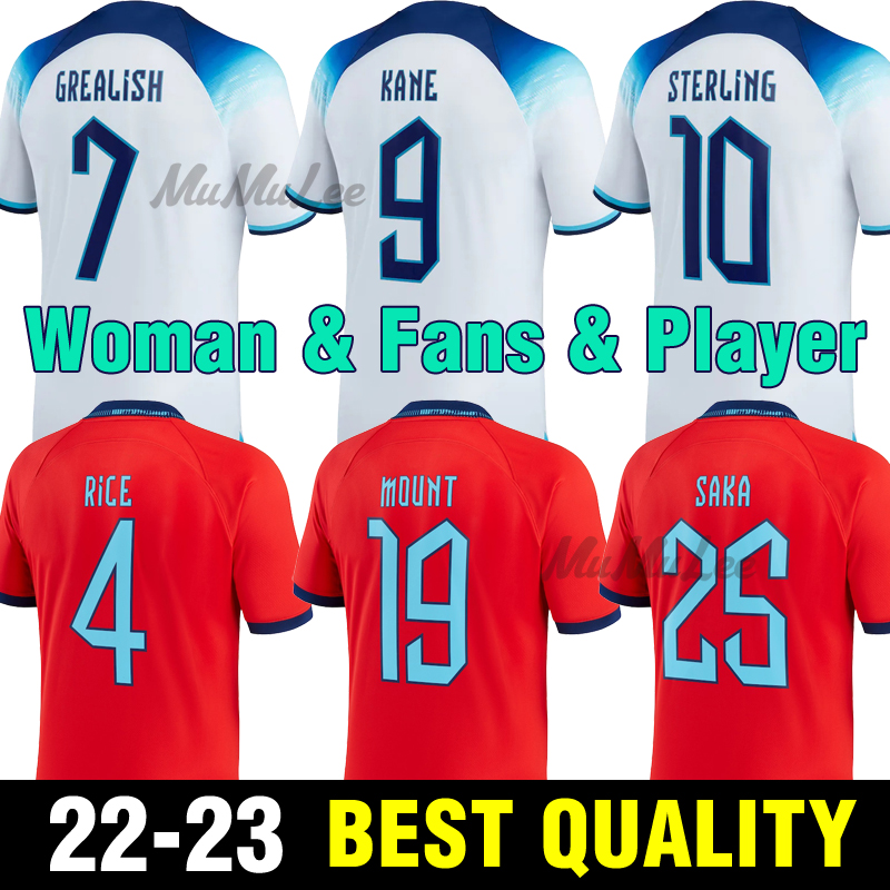 

3XL  2022 training MEAD soccer jersey WORLD CUP KANE STERLING RASHFORD SANCHO GREALISH MOUNT FODEN SAKA 22 23 national football shirt women men Fans Player version, 12