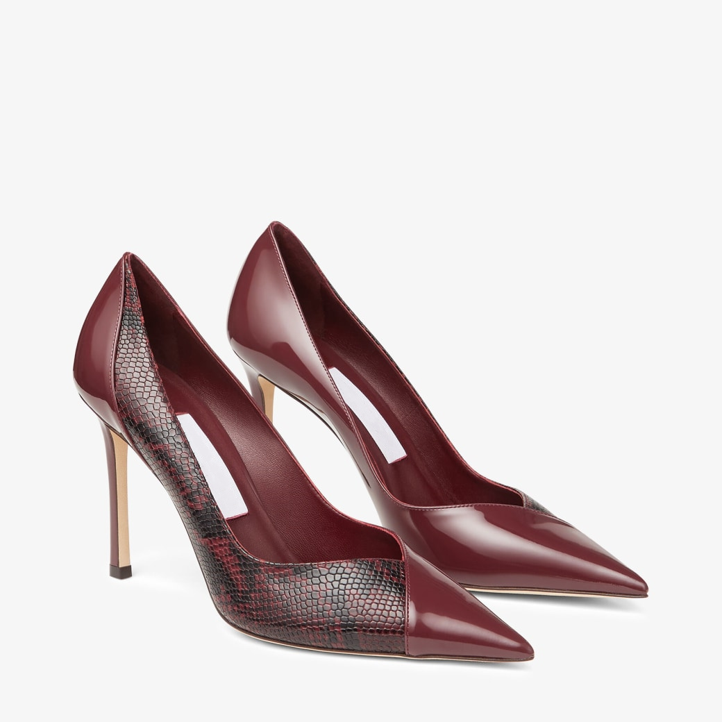 

Designer Pumps Women Dress Shoes Luxury Cass 95 Suede and Patent Leather Pump Pointed Toes Stiletto Heel EU35-43 With Box, 02