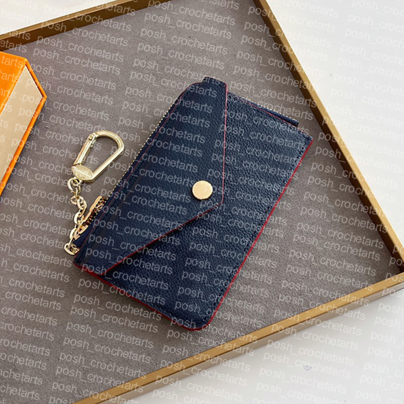 

Coated Canvas Card Holder Recto Sold with Box Embossed Genuine Leather Small Leather Goods, 6-9431