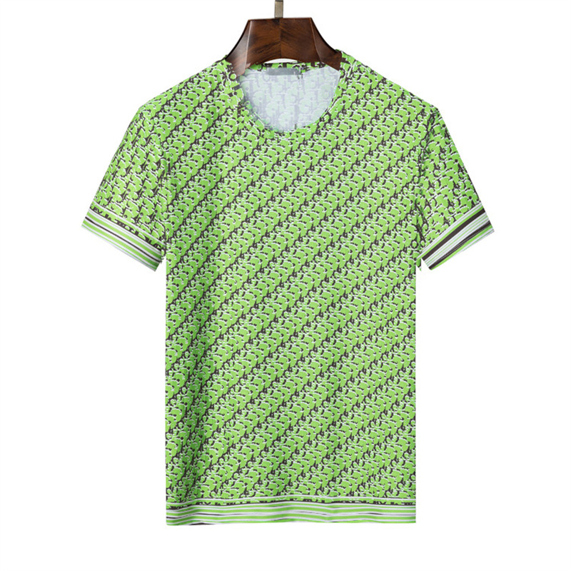 Lettre pour hommes imprimé t-shirts 3d créateur de mode Summer Top à manches courtes Tee Men S Vêtements Luxury Sweet Shirt Breatch Swear