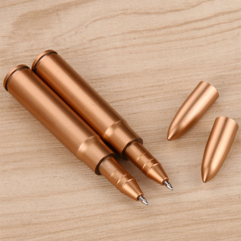

Rocket Shape Bullet Ballpoint Pen Roller Ball Pens Kids Office School Students Gift Party Favor Stationery Gold DH874